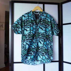 Scotch & Soda Short Sleeved Green Shirt (L)